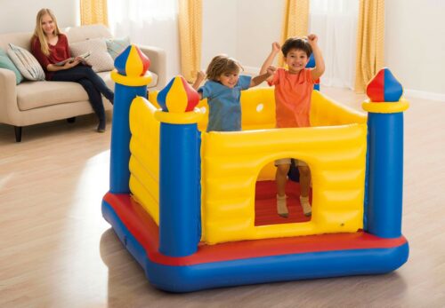 Intex 48259 Игровой центр-батут 175х175х135см "Замок" с окном, 3-6 лет — изображение 3