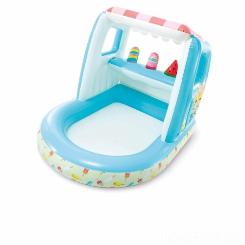 Intex 48672 Игровой домик 127х102х99см "Мороженое" с бассейном 60л, 2-6 лет — изображение 3