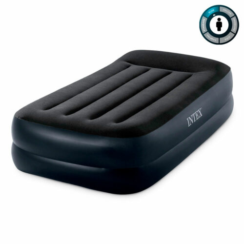 Intex 64122 Надувная кровать 99х191х42см с подголовником, встр.нас. 220В, до 136кг — изображение 3