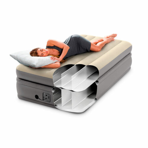 Intex 64162 Надувная кровать 99х191х51см "Prime Comfort" встр.нас. 220В, до 136кг — изображение 4