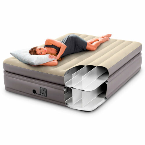 Intex 64164 Надувная кровать 152х203х51см "Prime Comfort" встр.нас. 220В, до 272кг — изображение 4