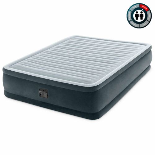 Intex 64414 Надувная кровать 152х203х46см "Comfort-Plush" встр.нас. 220В, до 272кг — изображение 3