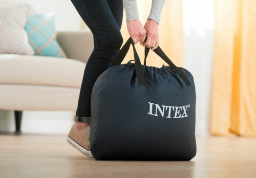 Intex 64478 Надувная кровать 152х203х51см "ThermaLux" встр.нас. 220В, до 272кг — изображение 7