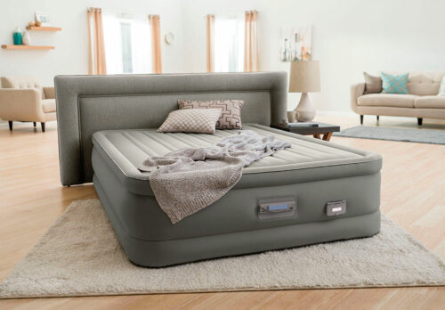 Intex 64770 Надувная кровать 152х203х46см "Premaire Dream Support" встр.нас. 220В, до 272кг — изображение 4