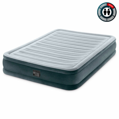 Intex 67768 Надувная кровать 137х191х33см "Comfort-Plush" встр.нас. 220В, до 272кг — изображение 3