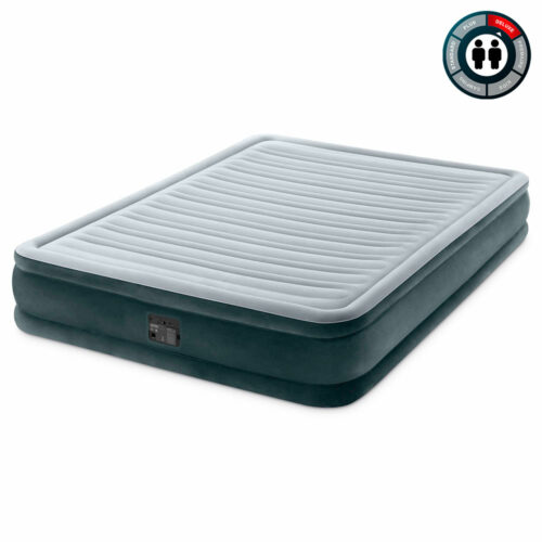 Intex 67770 Надувная кровать 152х203х33см "Comfort-Plush" встр.нас. 220В, до 272кг — изображение 3