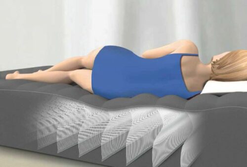 Intex 67770 Надувная кровать 152х203х33см "Comfort-Plush" встр.нас. 220В, до 272кг — изображение 6