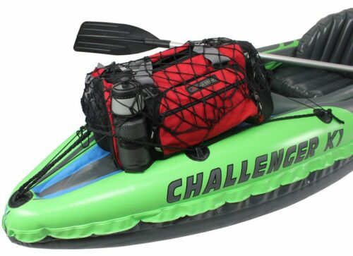 Intex 68305 Надувная байдарка "Challenger K1" 274х76х38см, алюм.весло 218см, насос 68614, транс.сеть, до 100кг — изображение 3