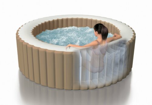 Intex 28426 СПА-бассейн 145/196х71см "Bubble Massage" 795л, круглый, аэромассаж — изображение 5
