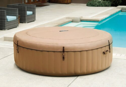 Intex 28428 СПА-бассейн 165/216х71см "Bubble Massage" 1098л., круглый, аэромассаж — изображение 3