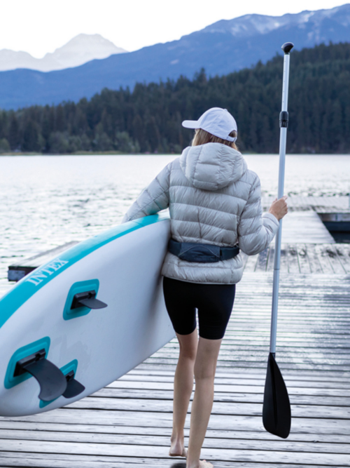 Intex 68242 SUP-доска "Aqua Quest 320" 320x81x15см, насос, весло, лиш, сумка, до 150кг — изображение 15
