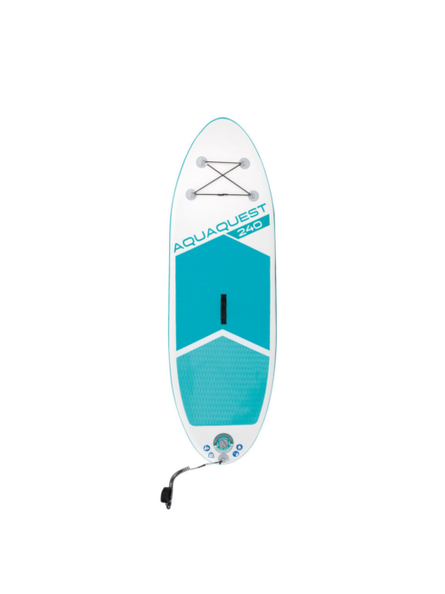 Intex 68241 SUP-доска "Aqua Quest 240" 244x76x13см, насос, весло, лиш, сумка, до 90 кг — изображение 4