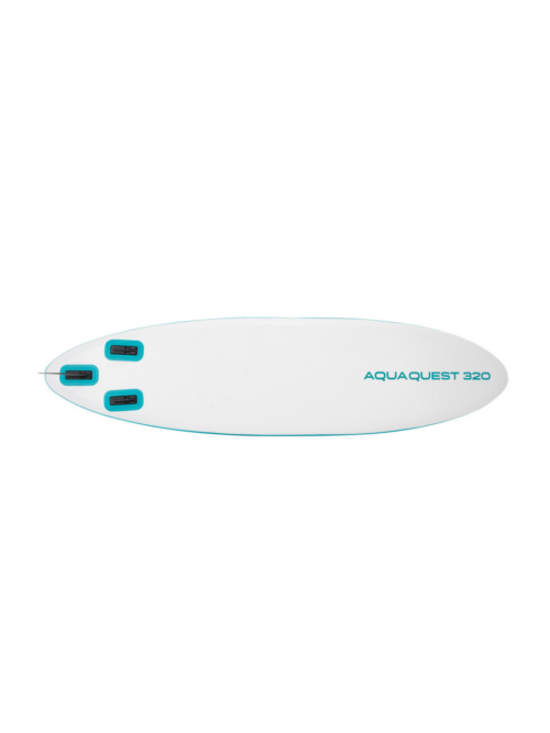 Intex 68242 SUP-доска "Aqua Quest 320" 320x81x15см, насос, весло, лиш, сумка, до 150кг — изображение 5